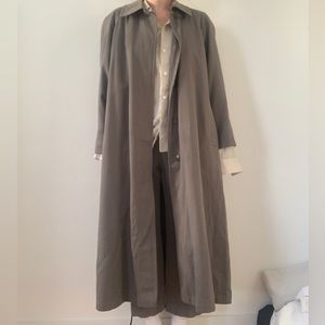 LONDON FOG KHAKI TRENCH COAT